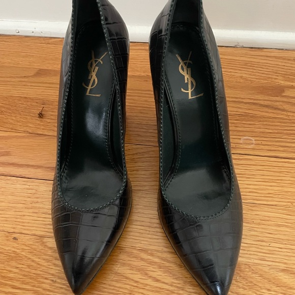 YSL Hunter Green Pumps - Picture 5 of 6